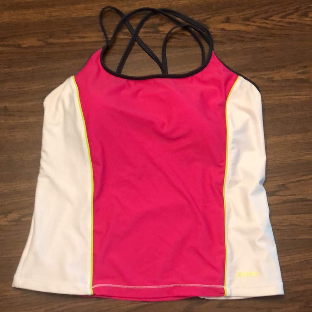 Reebok tankini swim top Size Large